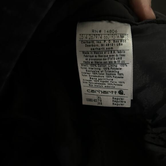 Y2K Carhartt Quilted Artic Vest “West Virginia/WVU” 100663 - Picture 6 of 9